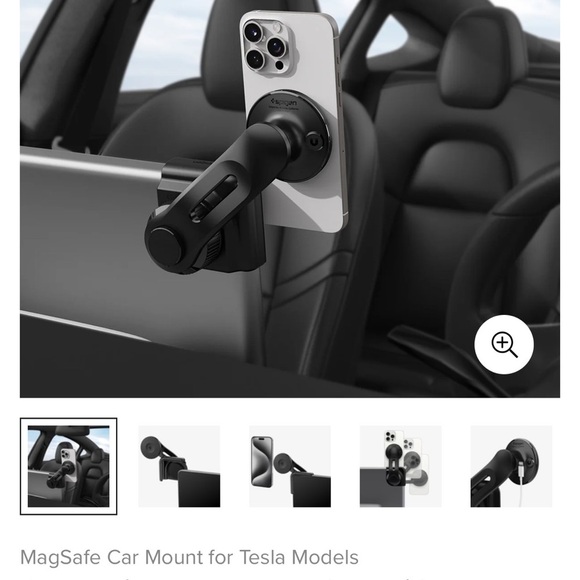 Spigen Other - Black MagSafe Car Mount for Tesla Models‎